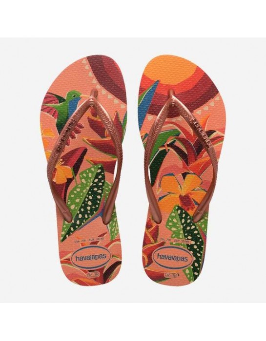 Havaianas Slim Tropical Σαγιονάρες (4122111-0027)