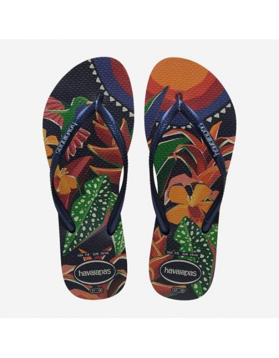 Havaianas Slim Tropical Σαγιονάρες (4122111-4368)