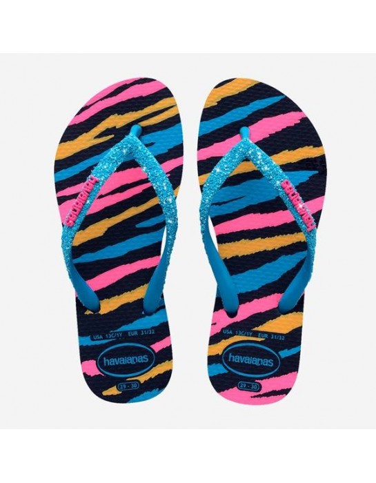 Havaianas Kids Slim Glitter Trendy Παιδικές Σαγιονάρες (4146976-1327)