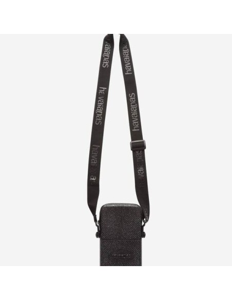 Havaianas Street Bag Glitter Black Τσαντάκι Χιαστί Ώμου (4148233-0090)