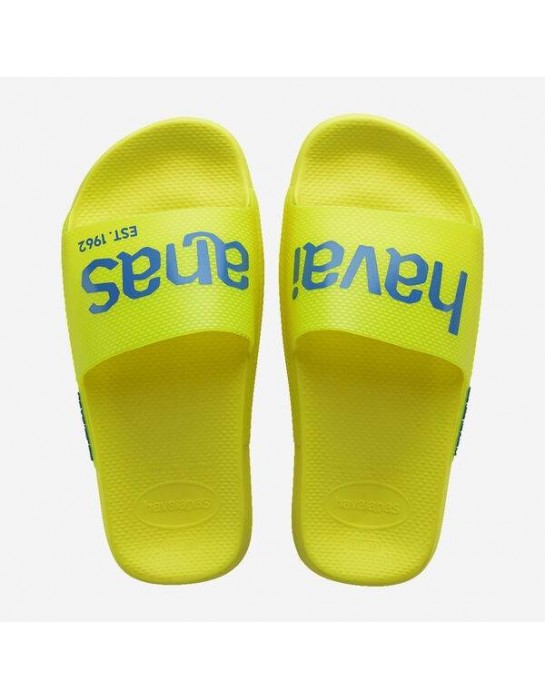 Havaianas Slide Logomania Neon (4149038-5573)