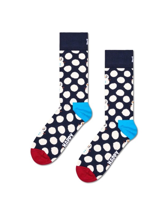 Happy Socks Big Dot Snowman Κάλτσα (BDS01-6500)