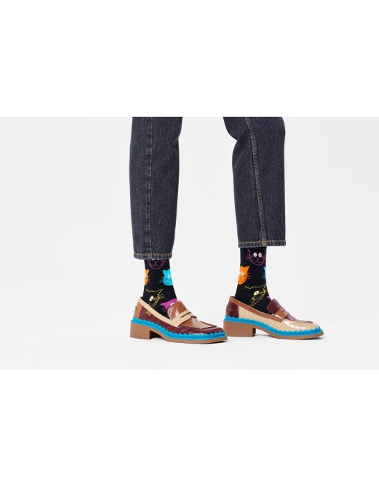 Happy Socks Cat Κάλτσα (MJA01-9050)