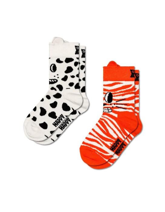 Happy Socks 2-Pack Cat & Dog Παιδική Κάλτσα (P000809)