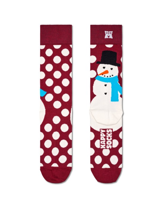 Happy Socks Jumbo Snowman Κάλτσα (P001873)