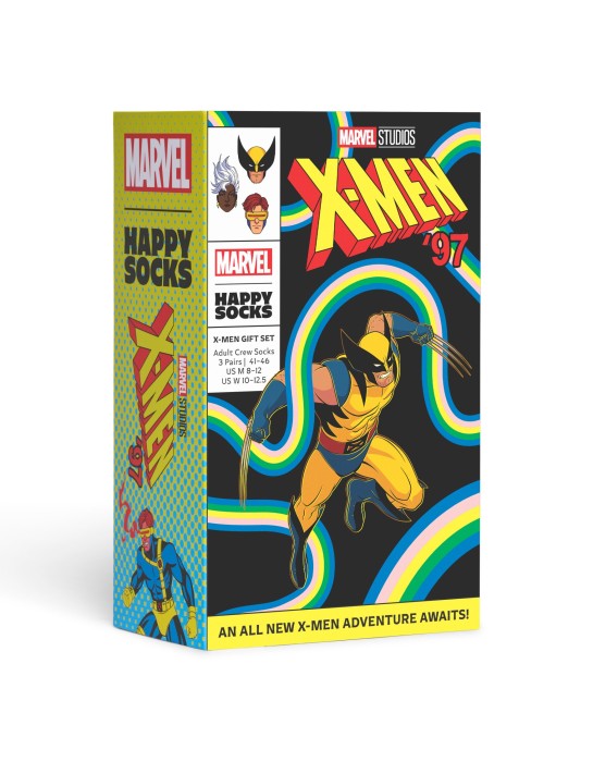 Happy Socks MARVEL™? X-Men 3-Pack Gift Set Συσκευασία Δώρου (P003493)