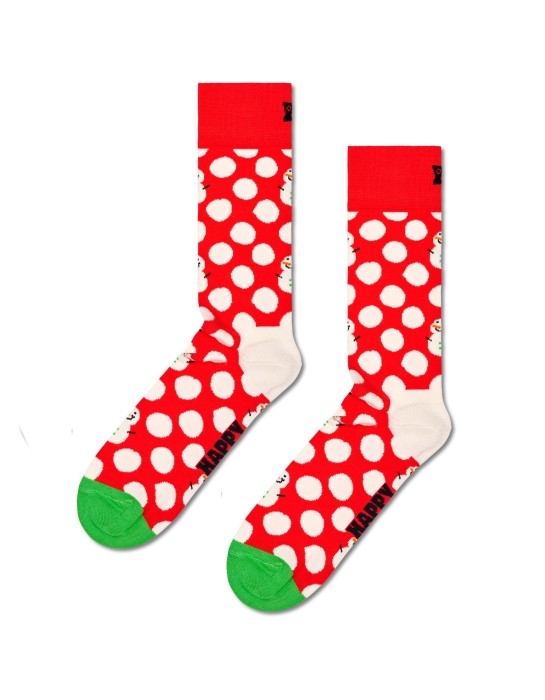 Happy Socks Big Dot Snowman Κάλτσα (BDS01-4300)