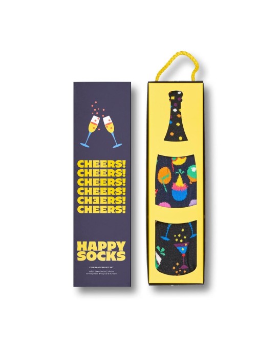 Happy Socks 3-Pack Celebrations Socks Gift Set Συσκευασία Δώρου (P001723)