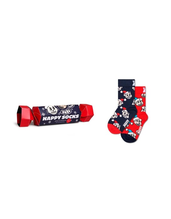 Happy Socks 2-Pack Cracker Socks Gift Set Παιδική Συσκευασία Δώρου (P001738)