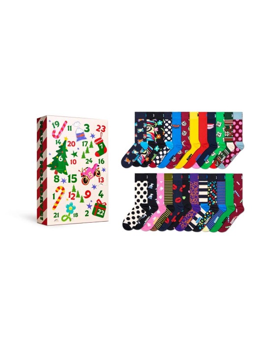 Happy Socks 24-Pack Advent Calendar Gift Set Συσκευασία Δώρου (P001744)