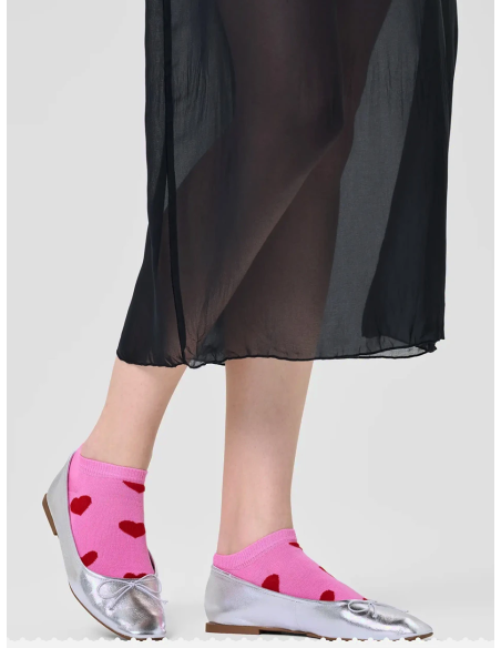 Happy Socks Hearts Low Χαμηλή Κάλτσα (P000962)