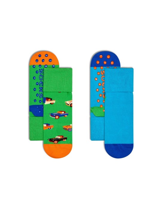 Happy Socks Kids 2-Pack Car Anti-Slip Παιδικές Κάλτσες (P002557)