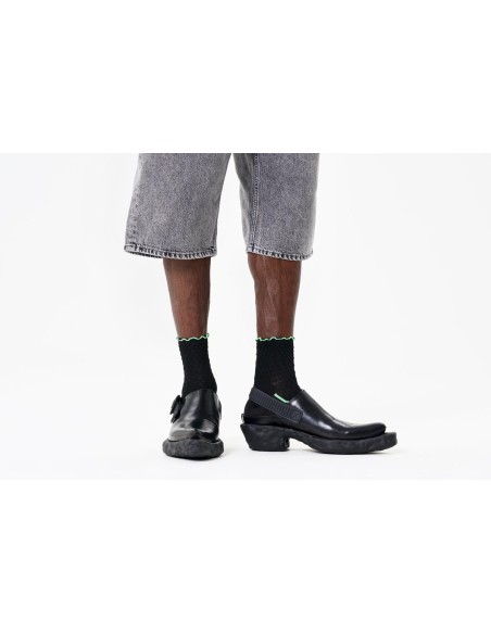 Happy Socks Structure Slinky 1/4 Crew Κάλτσα (P002899)