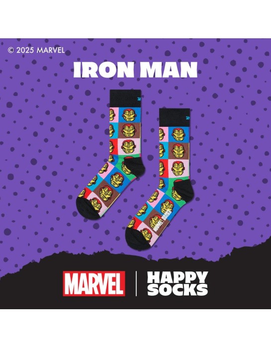 Happy Socks Marvel™ Avengers Iron Man Κάλτσα (P003585)