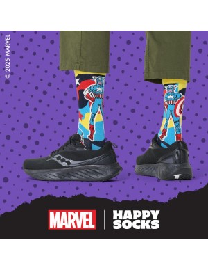 Happy Socks Marvel™ Avengers Captain America Κάλτσα... 2