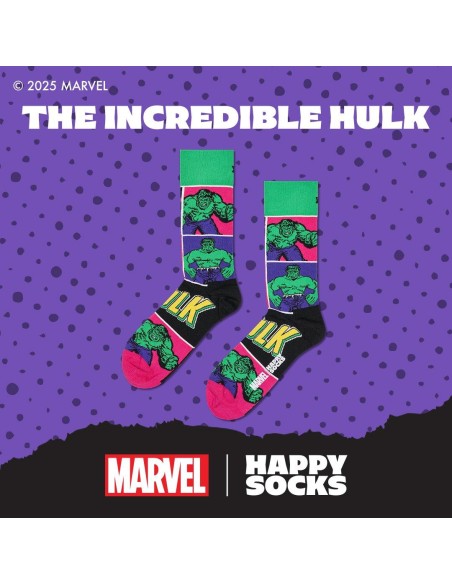 Happy Socks Marvel™ Avengers The Hulk Κάλτσα (P003590)