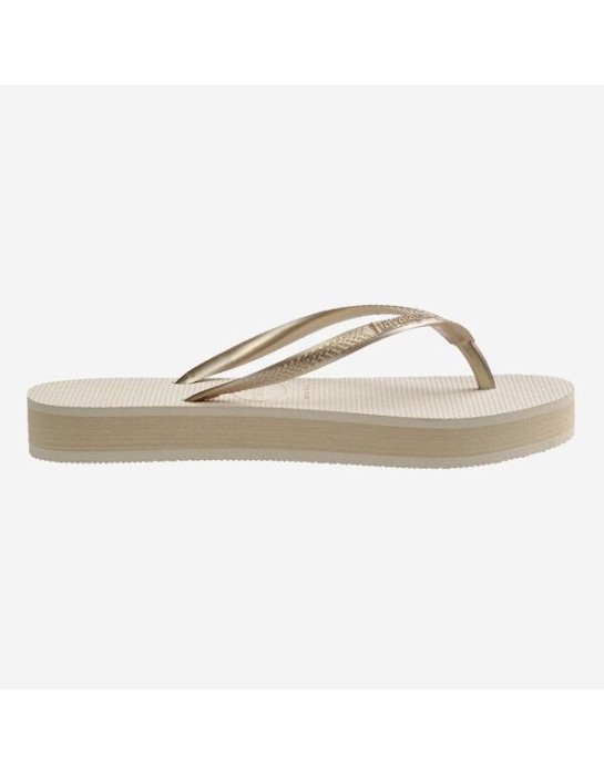 Havaianas Slim Flatform Beige...