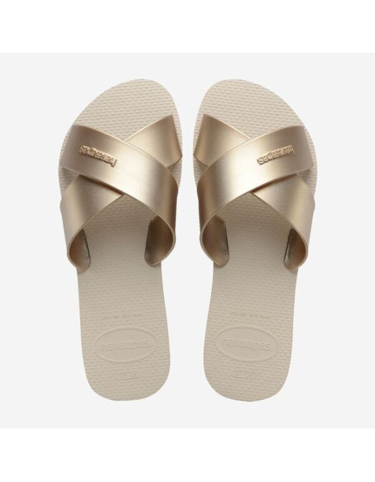 Havaianas Aqua Metallic Slide...