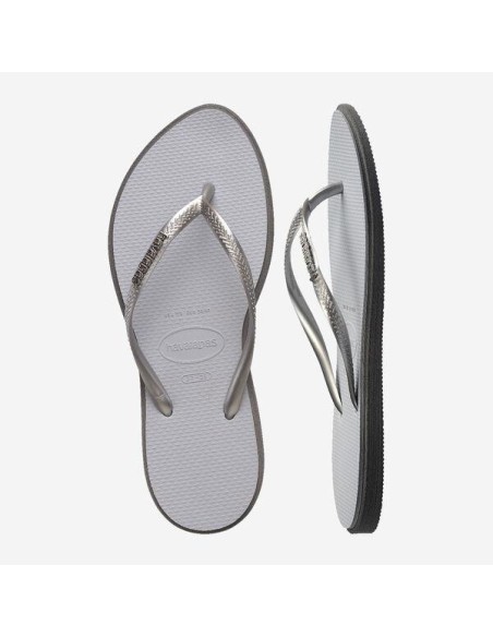 Havaianas Slim Point Steel Grey Σαγιονάρες (4149584-5178)