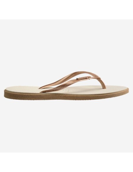 Havaianas Slim Point Rose Gold/Beige Σαγιονάρες (4149584-6842)