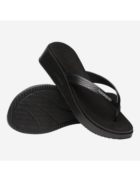 Havaianas High Platform Black Πλατφόρμες (4150150-0090)