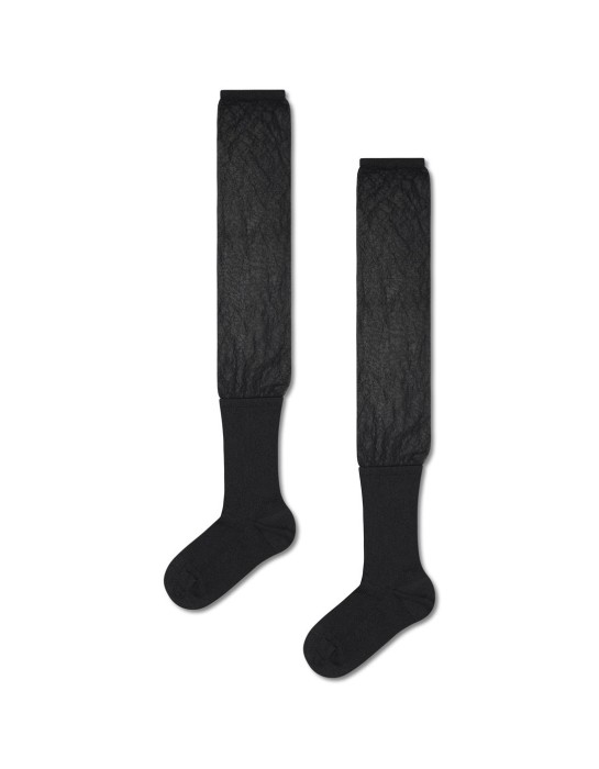 Happy Socks Solid Sheer Over The Knee...