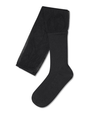 Happy Socks Solid Sheer Over The Knee Κάλτσα (P003122) 2