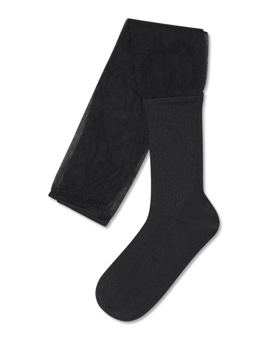 Happy Socks Solid Sheer Over The Knee...