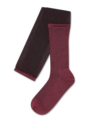 Happy Socks Solid Sheer Over The Knee Κάλτσα (P003542) 2