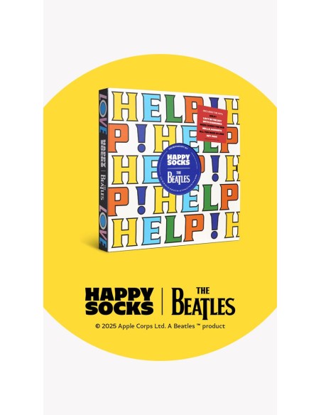Happy Socks The Beatles 6-Pack Socks Gift Set Συσκευασία Δώρου (P003944)