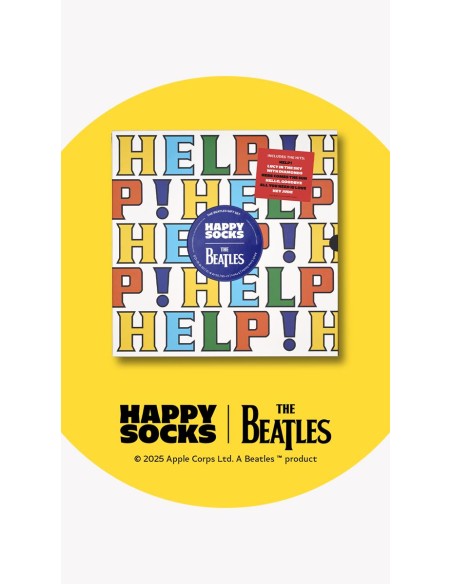 Happy Socks The Beatles 6-Pack Socks Gift Set Συσκευασία Δώρου (P003944)