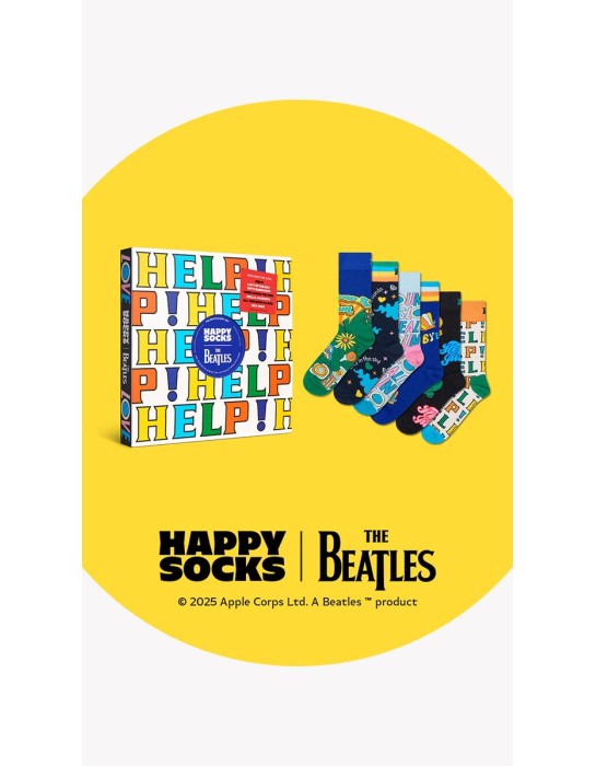 Happy Socks The Beatles 6-Pack Socks...