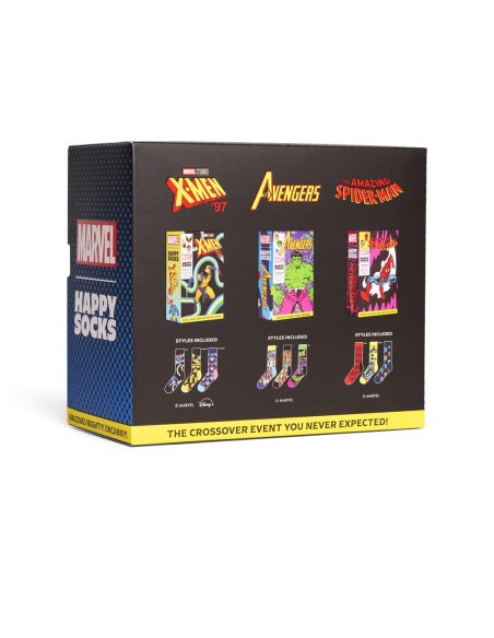 Happy Socks MARVEL™ Collector's 9-Pack Gift Set Συσκευασία Δώρου (P003836)
