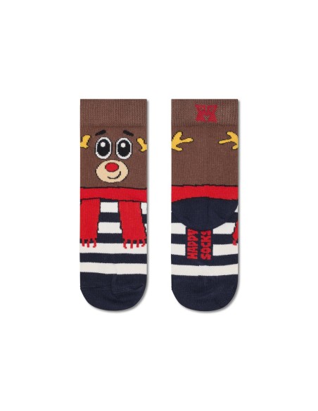 Happy Socks Kids Reindeer Παιδική Κάλτσα (P003304)