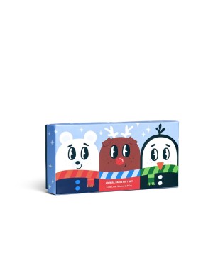 Happy Socks Kids 3-Pack Get Ready For Snow Gift Set... 2