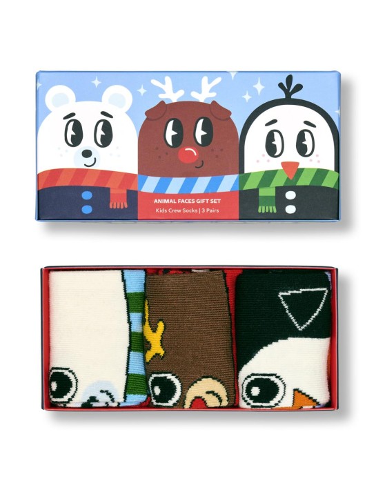 Happy Socks Kids 3-Pack Get Ready For...