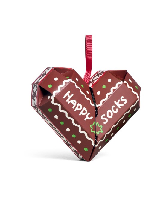 Happy Socks 2-Pack Gingerbread Heart...