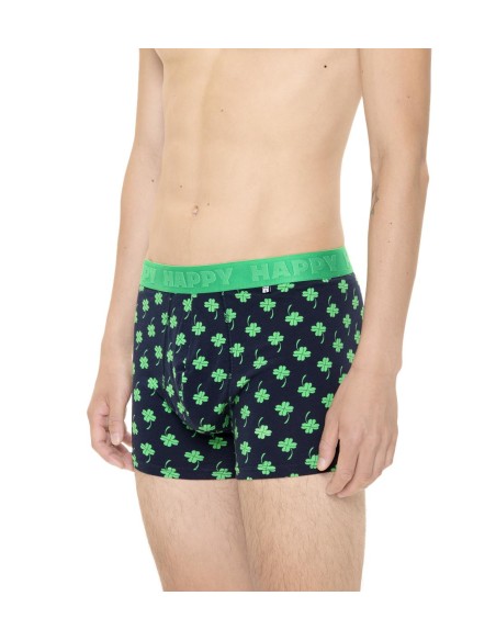 Happy Socks 1-Pack Clover Short Boxer Ανδρικό Εσώρουχο (P005191)