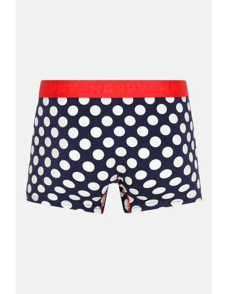 Happy Socks 1-Pack Navy Big Dot Short Boxer Ανδρικό Εσώρουχο (P005194)