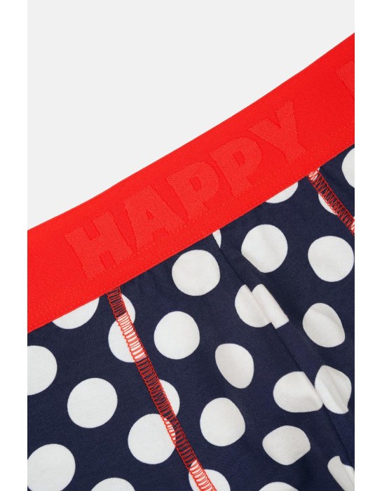 Happy Socks 1-Pack Navy Big Dot Short...