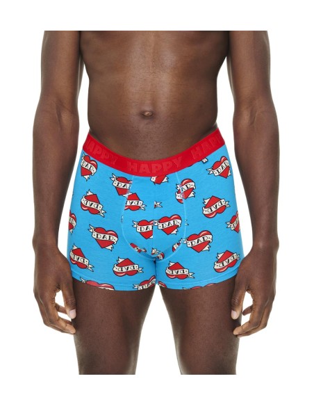 Happy Socks 2-Pack Super Dad Short Boxers Gift Set Συσκευασία Ανδρικά Εσώρουχα (P005201)