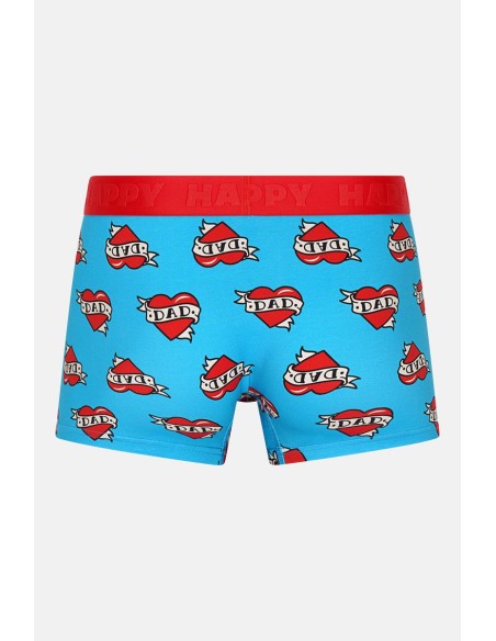 Happy Socks 2-Pack Super Dad Short Boxers Gift Set Συσκευασία Ανδρικά Εσώρουχα (P005201)