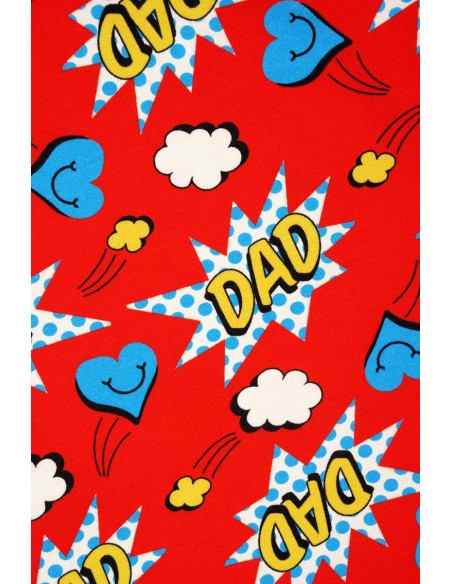 Happy Socks 2-Pack Super Dad Short Boxers Gift Set Συσκευασία Ανδρικά Εσώρουχα (P005201)