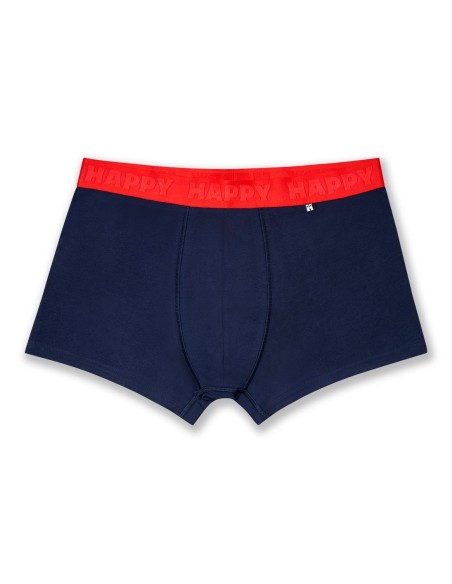 Happy Socks  3-Pack Solid Navy Short Boxers Gift Set Συσκευασία Ανδρικά Εσώρουχα (P005210)
