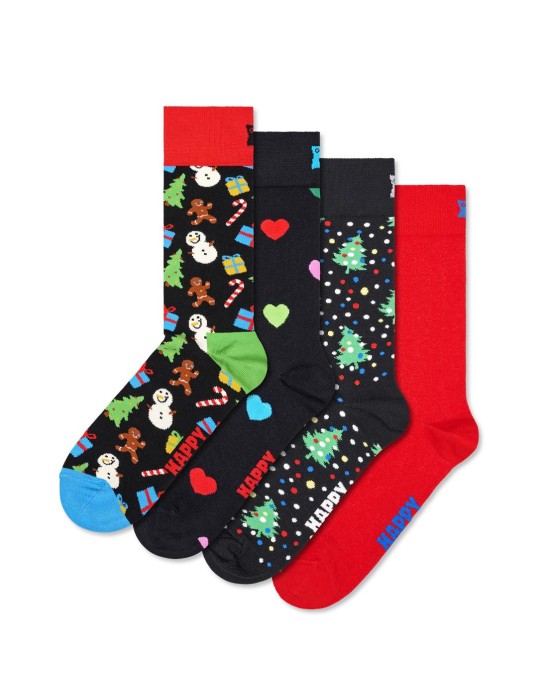 Happy Socks 4-Pack Christmas Socks...