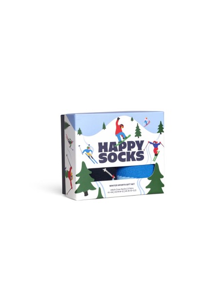 Happy Socks 2-Pack Winter Sports Socks Gift Set Συσκευασία Δώρου (P003376)