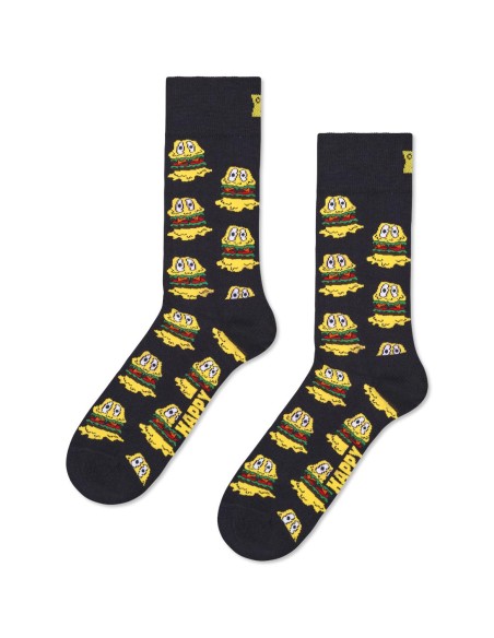 Happy Socks Smelly Burger Κάλτσα (P004495)
