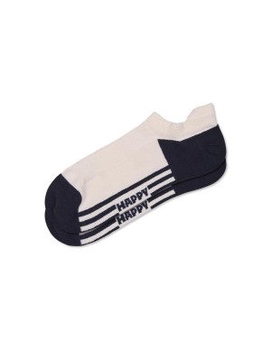 Happy Socks White Extra Cool No Show Κάλτσα (P005071)