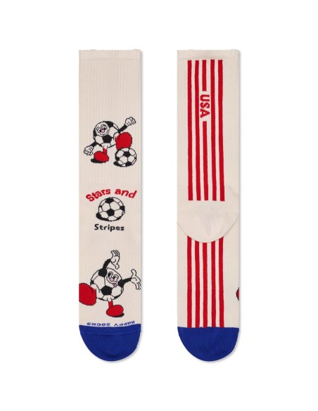 Happy Socks World Cup USA Sneaker Κάλτσα (P005238)
