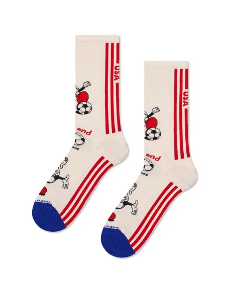 Happy Socks World Cup USA Sneaker Κάλτσα (P005238)